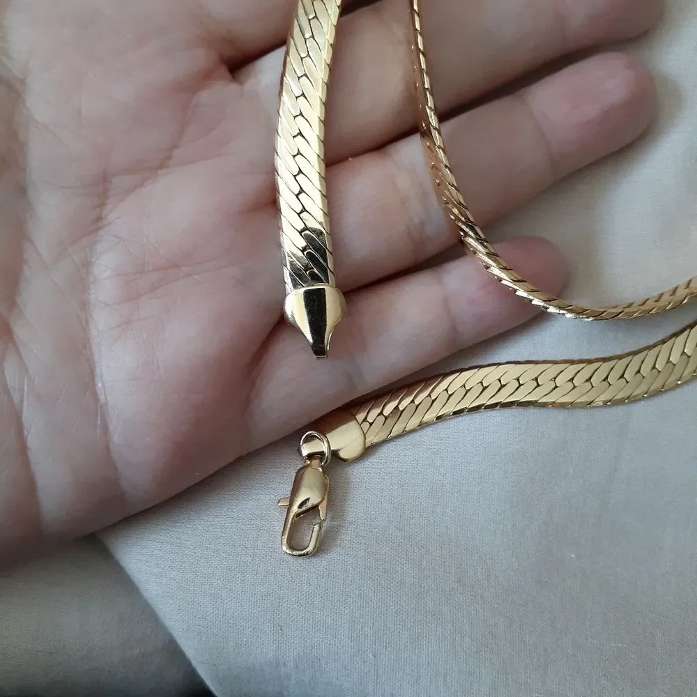 30 inch heavyweight gold chain